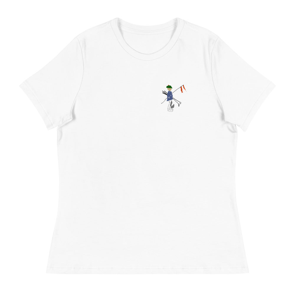 FlagBag Golf Co. Women's Relaxed T-Shirt (Small Logo)